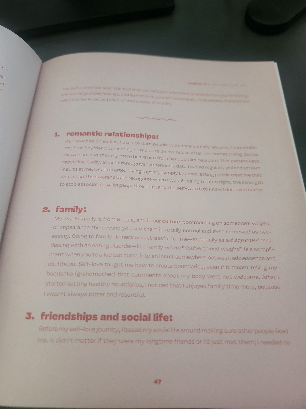 the gift of self-love Workbook - Red Cover- Preloved - Picture 6 of 7